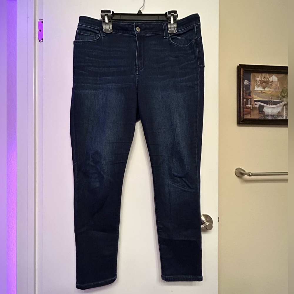 Women’s blue denim jeans
